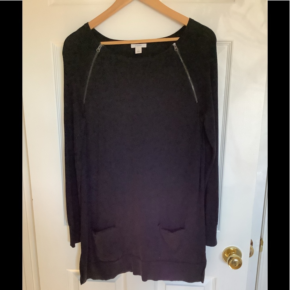 Tunic Length Sweater